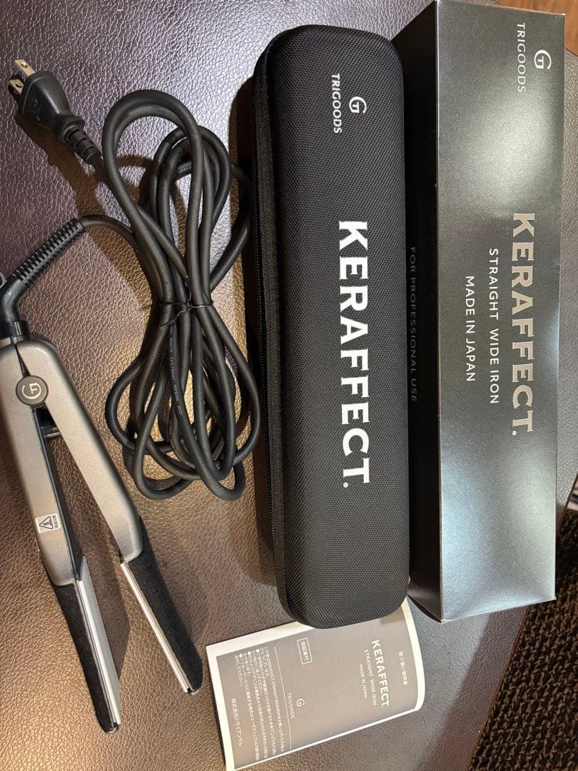 KERAFFECT ストレートワイドアイロン 日本製