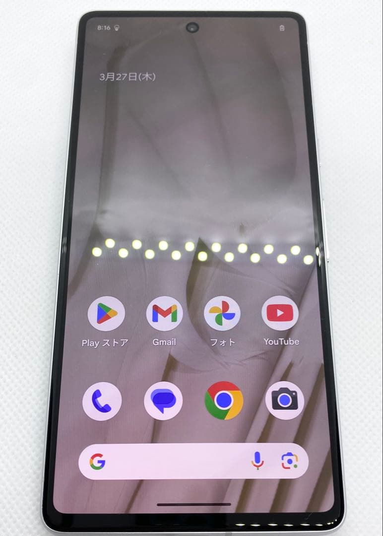 ほぼ未使用品　au Pixel7 128GB ホワイト　SIMフリー