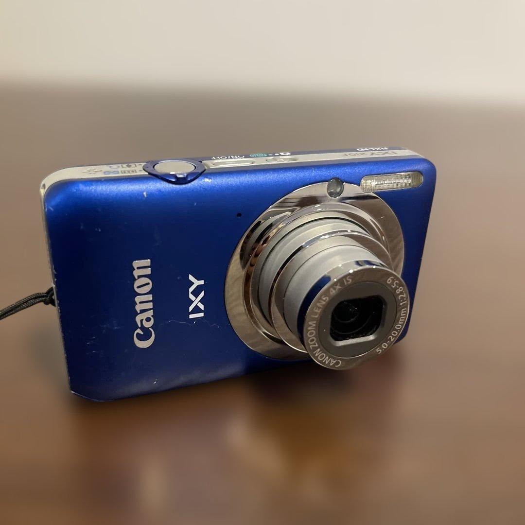 4607 Canon IXY 210F ブルー デジカメ