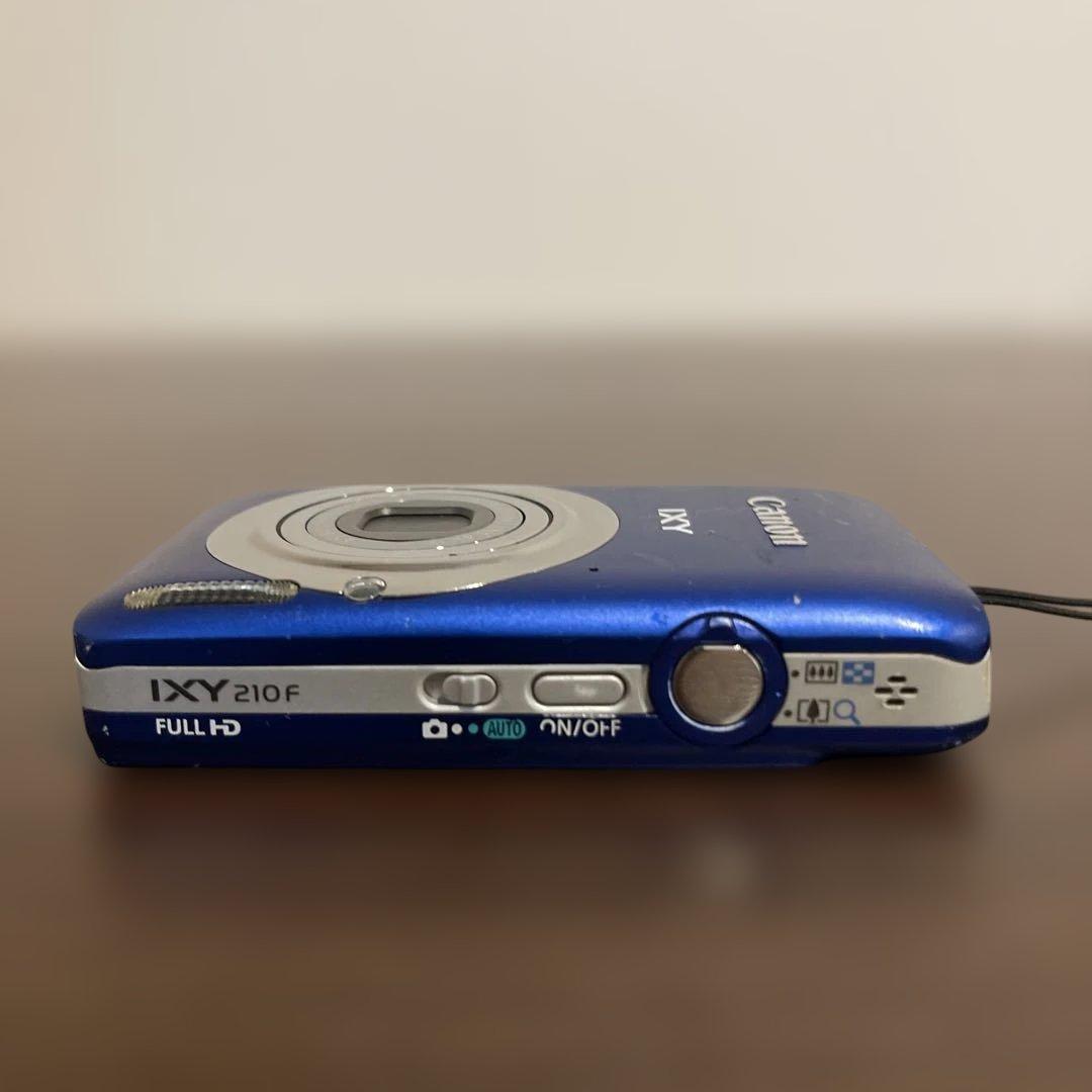 4607 Canon IXY 210F ブルー デジカメ