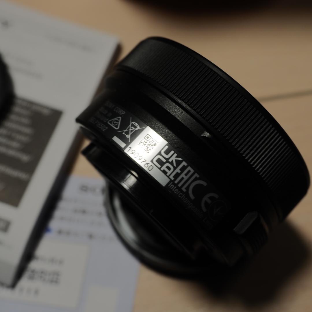 SONY E PZ 16-50mm F3.5-5.6 OSS II 期限内保証書