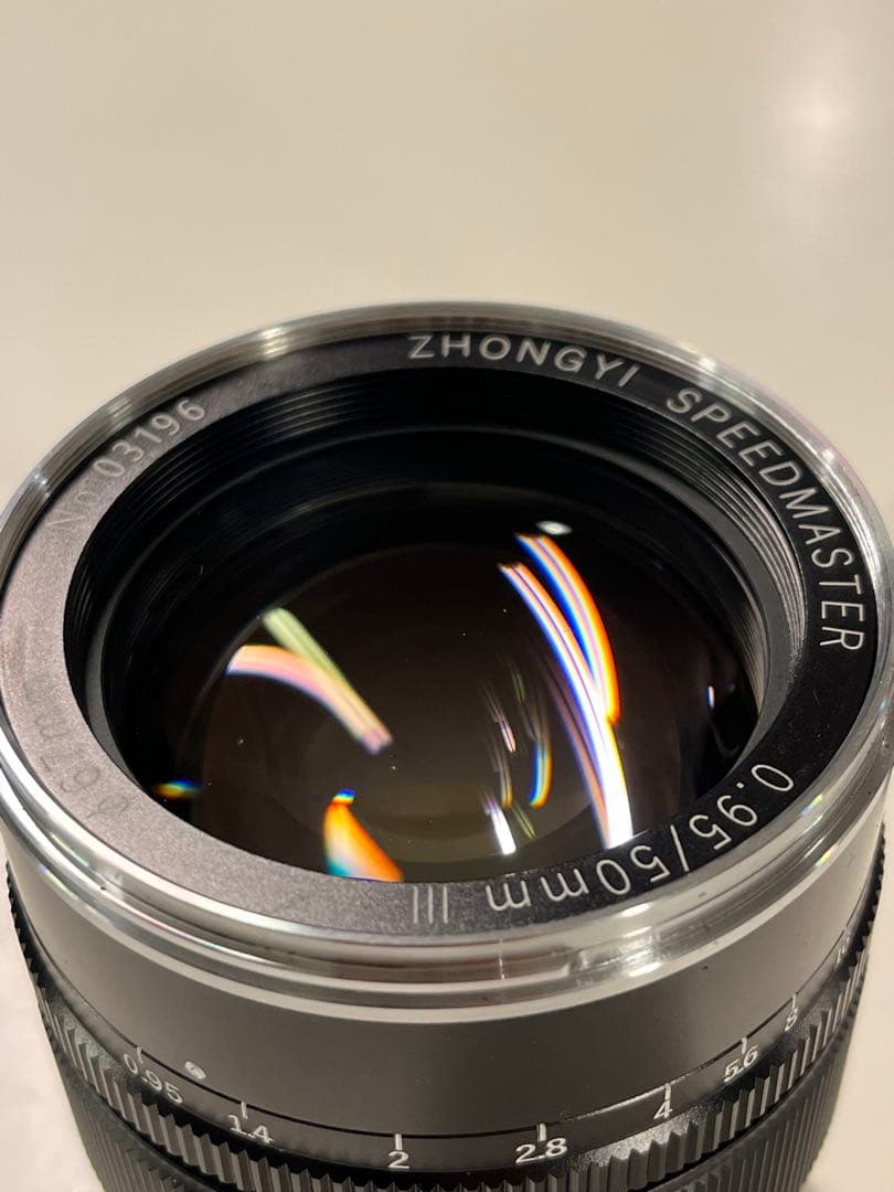 中一光学SPEEDMASTER 50mm F0.95 III Eマウントソニー