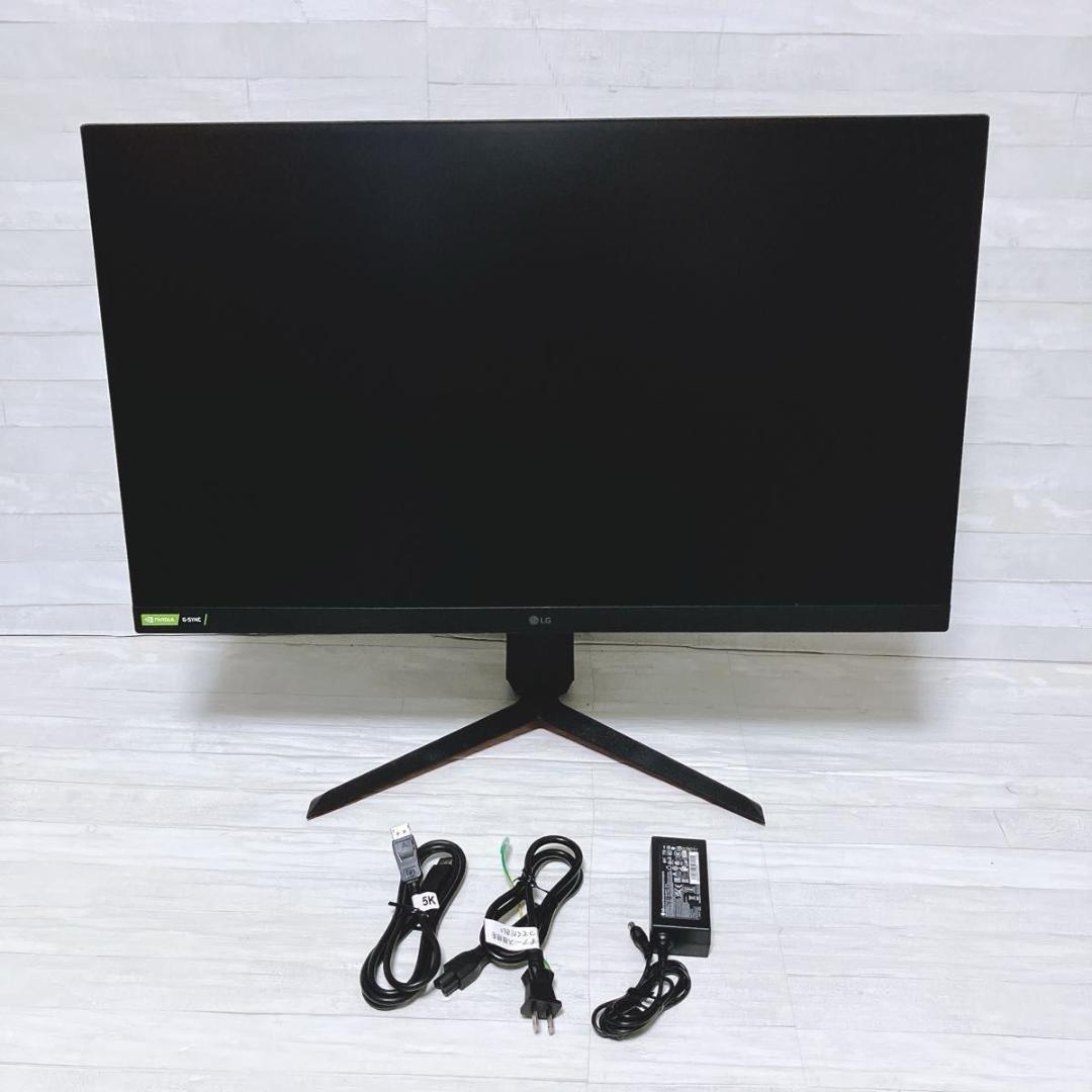 【極美品】 LG 31.5型液晶ゲーミングモニター 32GP83B ディスプレイ