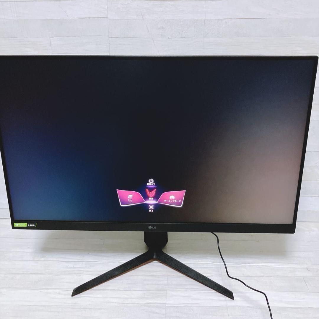 【極美品】 LG 31.5型液晶ゲーミングモニター 32GP83B ディスプレイ