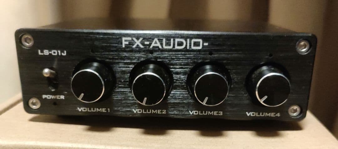 超豪華仕様！FX-AUDIO- LS-01J 4chスプリッター ＆ プリアンプ