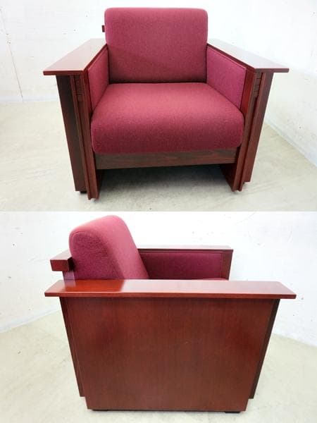 美品■コクヨ■フランク・ロイド・ライト■タリアセン■アームソファ■2台セット■