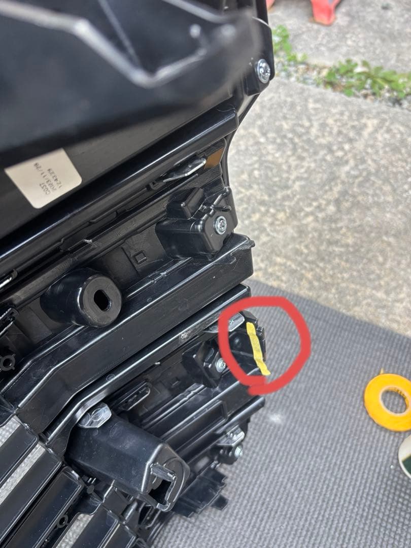 ランドクルーザー フロントグリル メッキ 純正