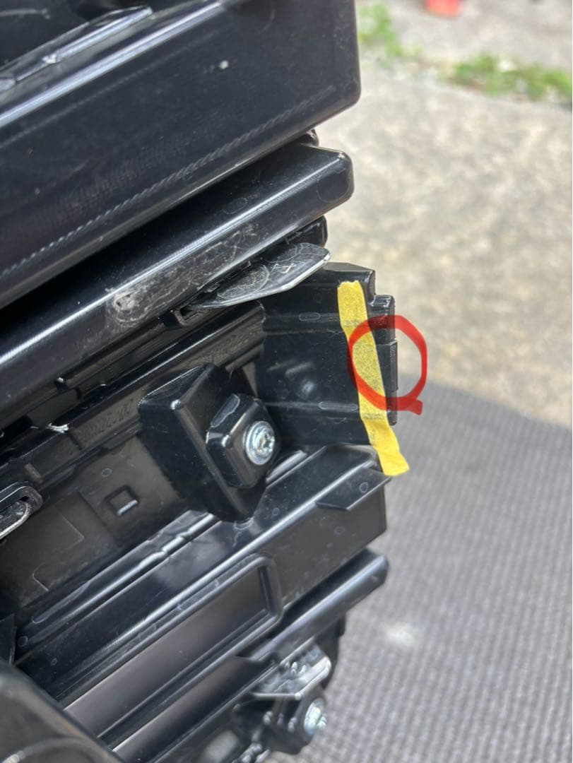 ランドクルーザー フロントグリル メッキ 純正