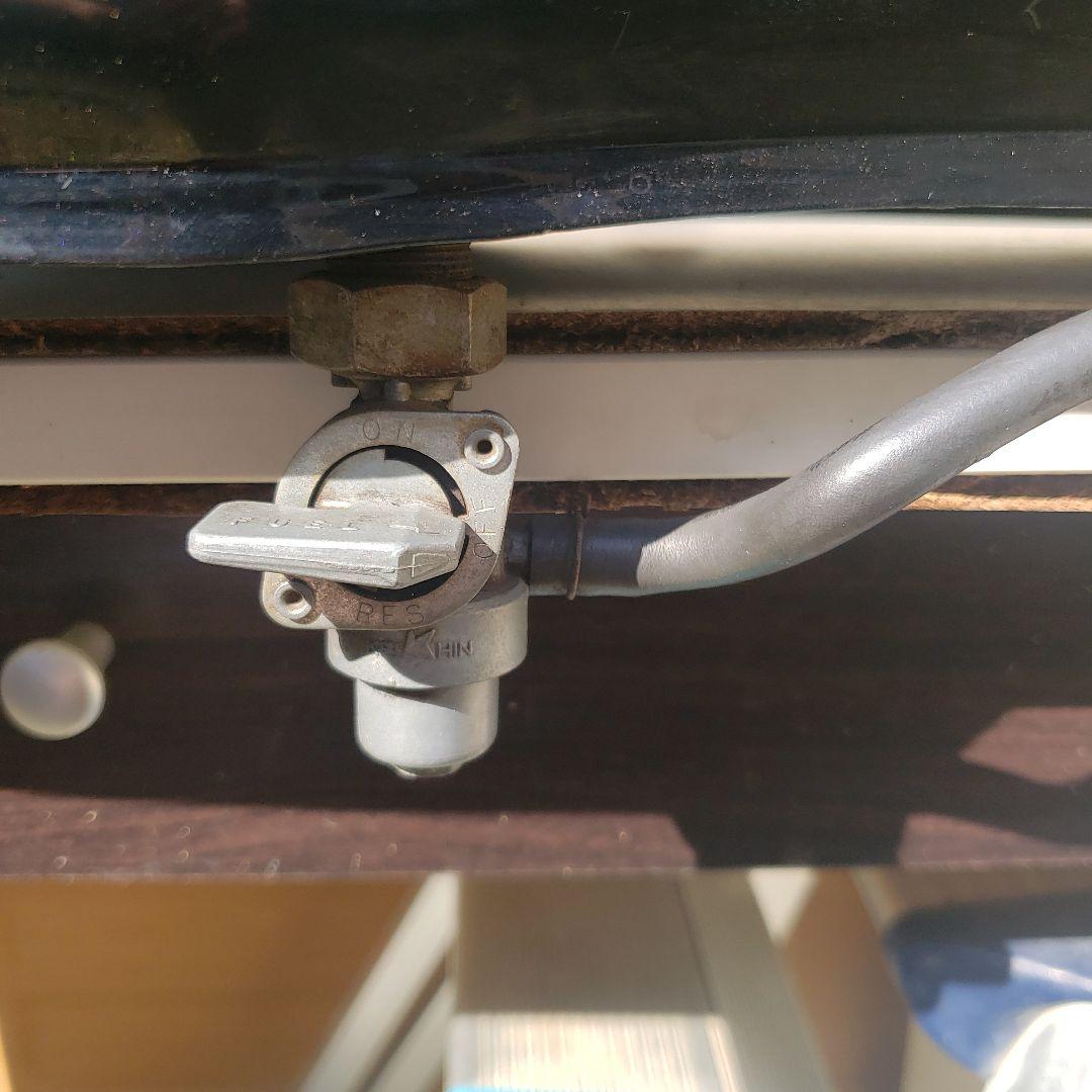 HONDA　クラブマン3型？バイク用金属製燃料タンク ブラック