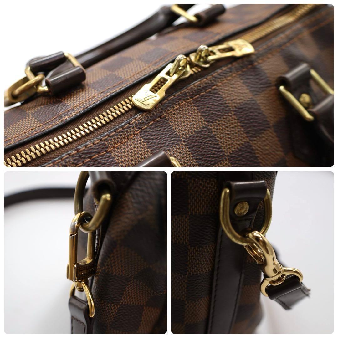 【美品】ヴィトン　スピーディ・バンドリ―エール25 ダミエ　エベヌ　ハンドバッグ