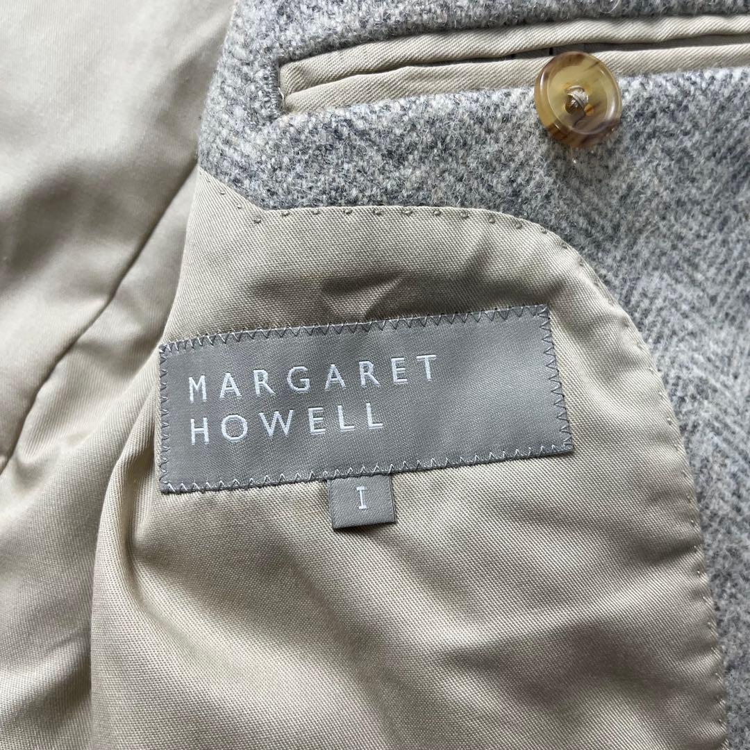 マーガレットハウエル　ツイードテーラードジャケット　I