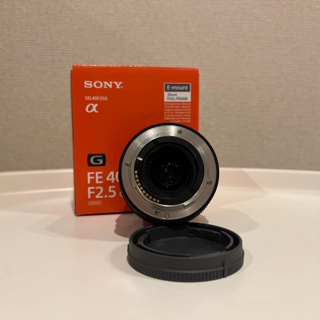 Sony FE 40mm F2.5 G レンズ 本体