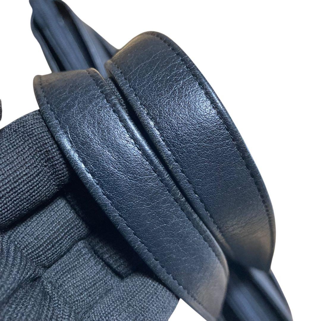 バーバリー　トートバッグ　レザー　ビジネス　肩掛け　A4　ブラック　ノバチェック