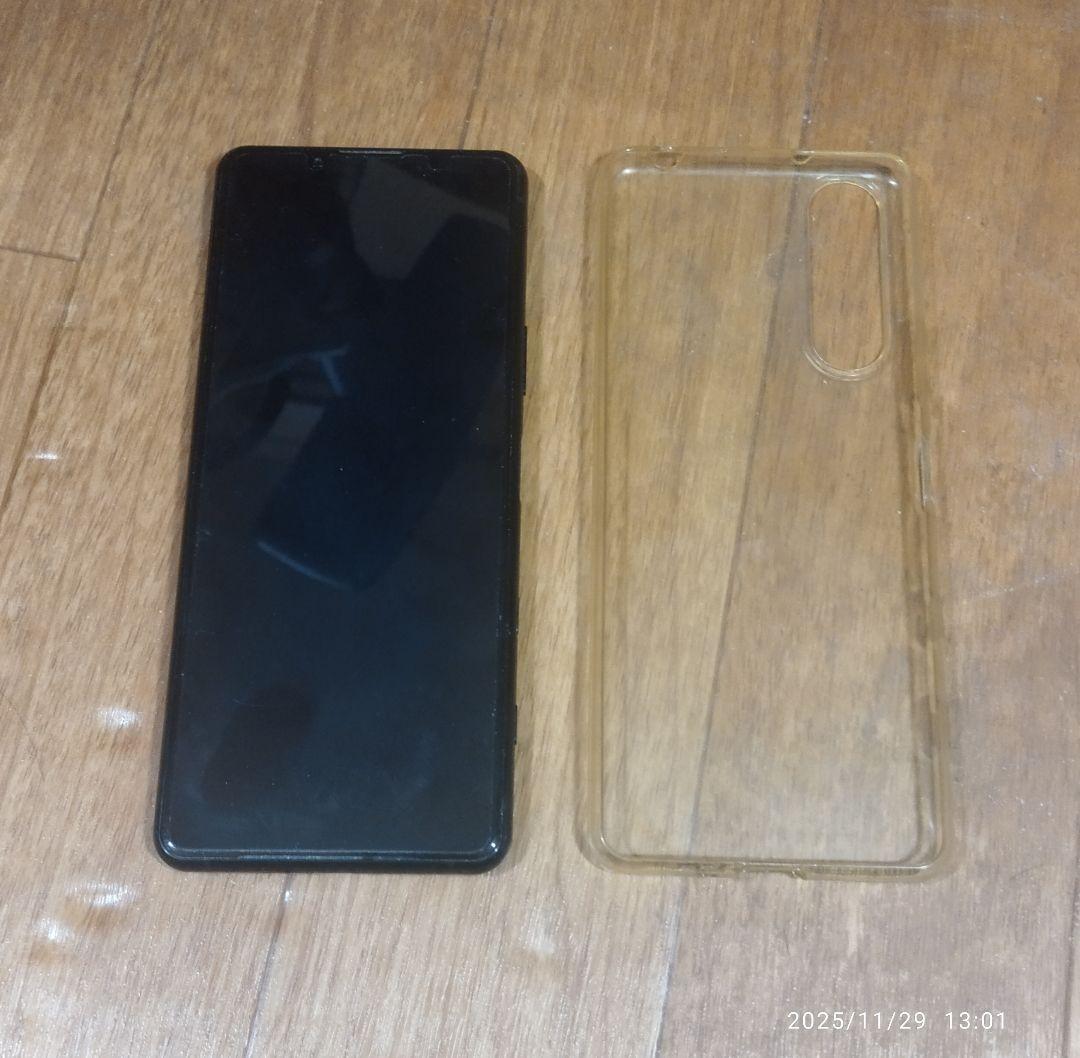 Sony Xperia 5 Ⅱ Softbank ブラック 画面に縦の線あり