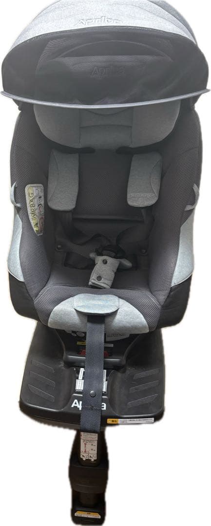 Aprica チャイルドシート クルリラ　グレー