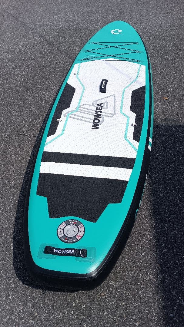 WOWSEA SUPボード 中古美品 シットオンシートとダブルパドルもセットで！