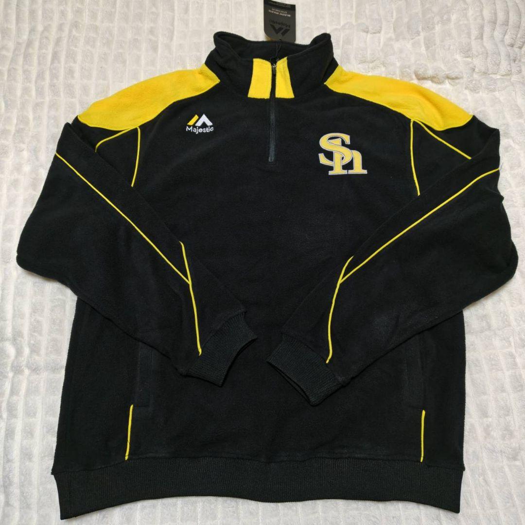 【新品タグ付】ソフトバンクホークス フリースジャケット　XL　選手着用モデル