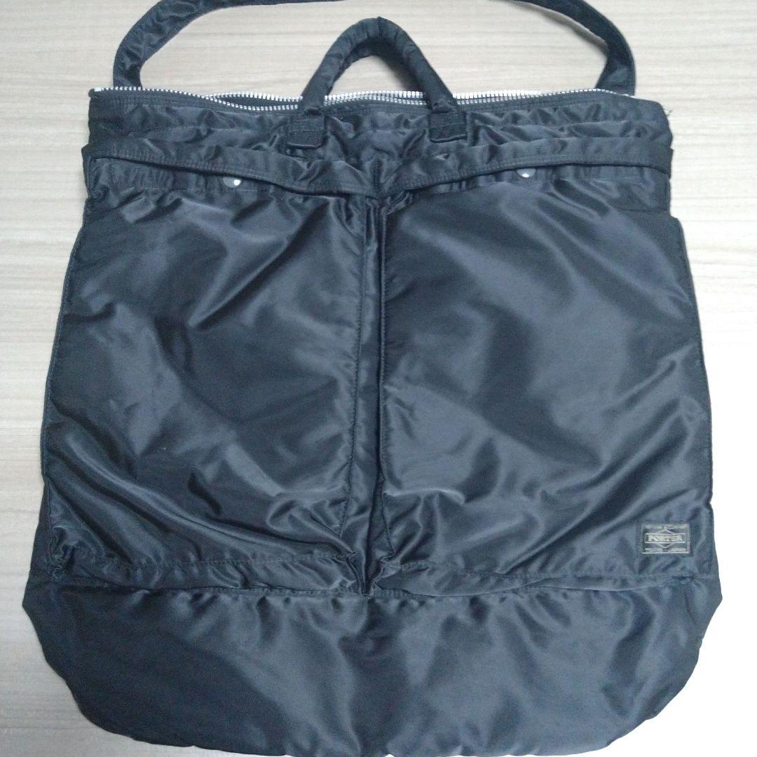 【美品】 PORTER TANKER HELMETBAG 2way BLACK