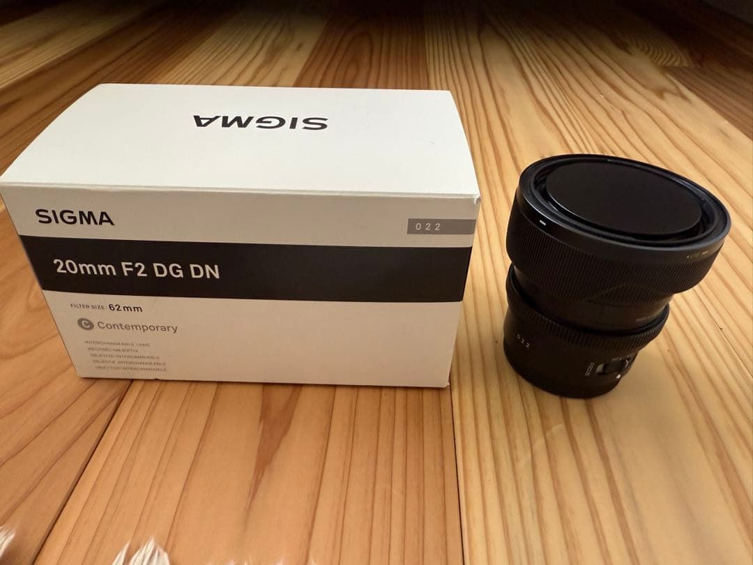 SIGMA 20mm F2 DG DN Contemporary Eマウント