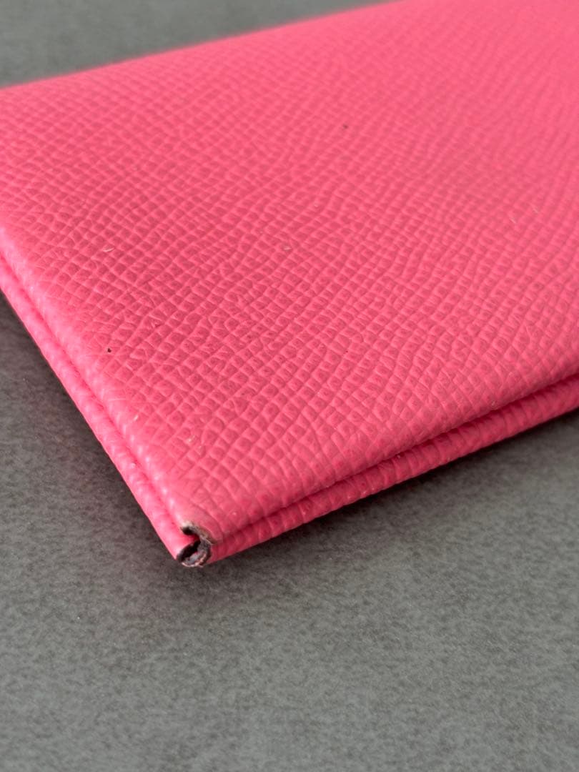 エルメス 名刺入れ カード入れ　カードケース　ピンク
