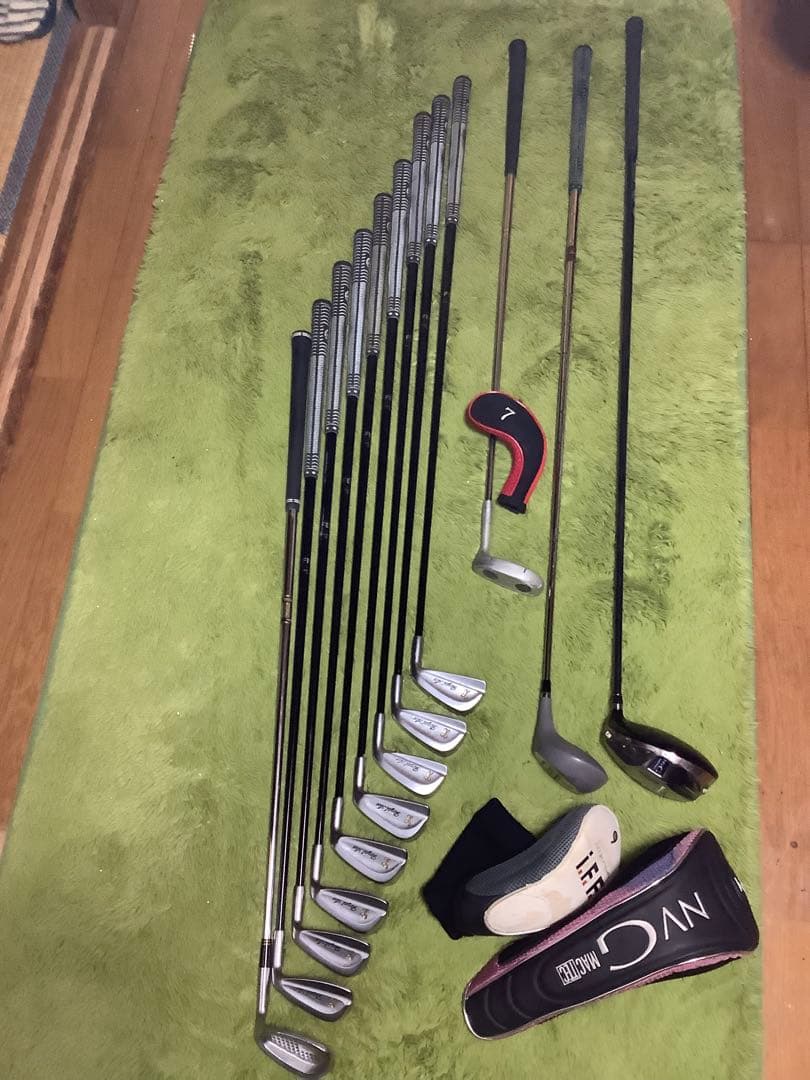 メンズ　ゴルフクラブセット　マックテック他12本セット　キャディバッグ付