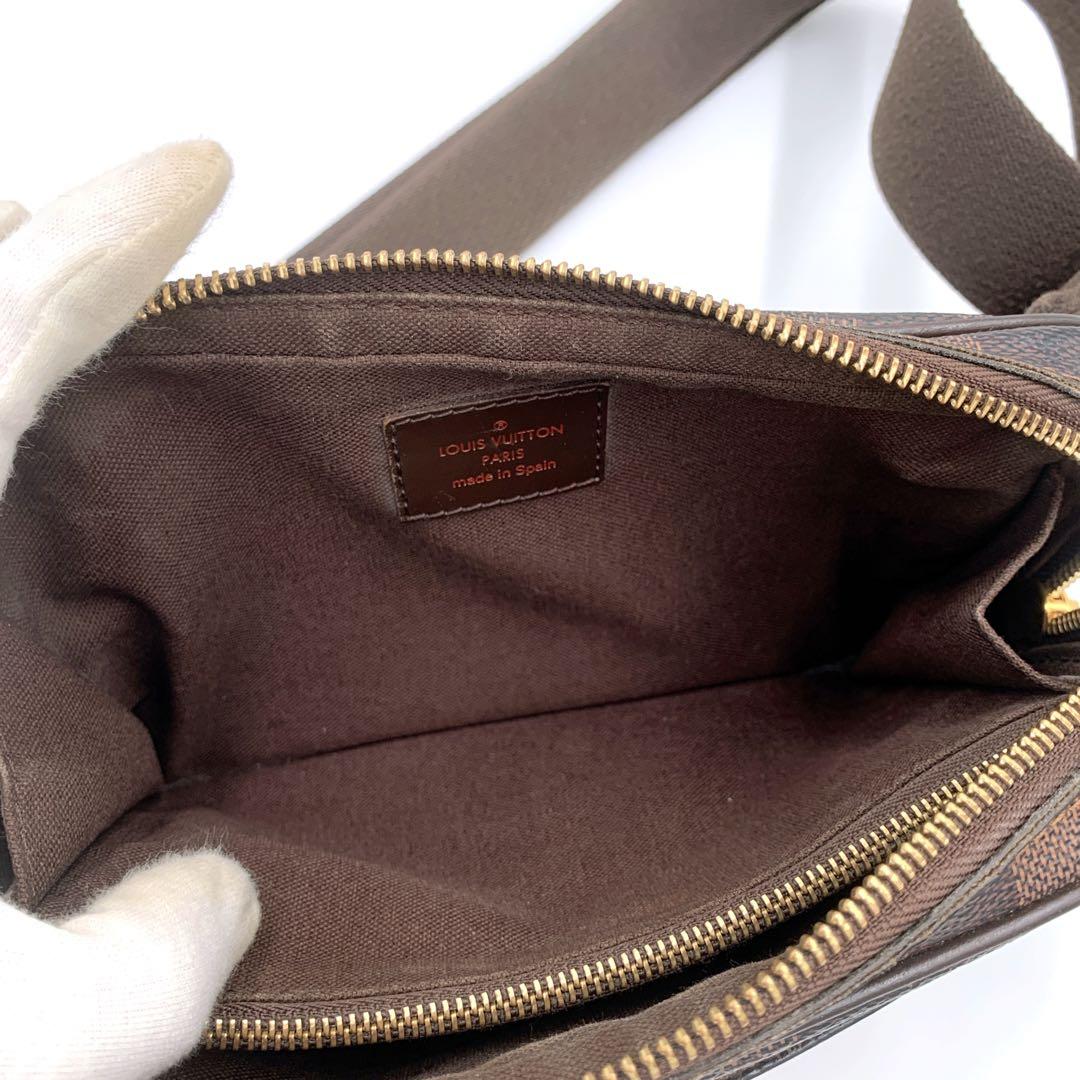 【美品】LOUISVUITTON ルイヴィトン　ダミエ　バムバッグ　ブルックリン