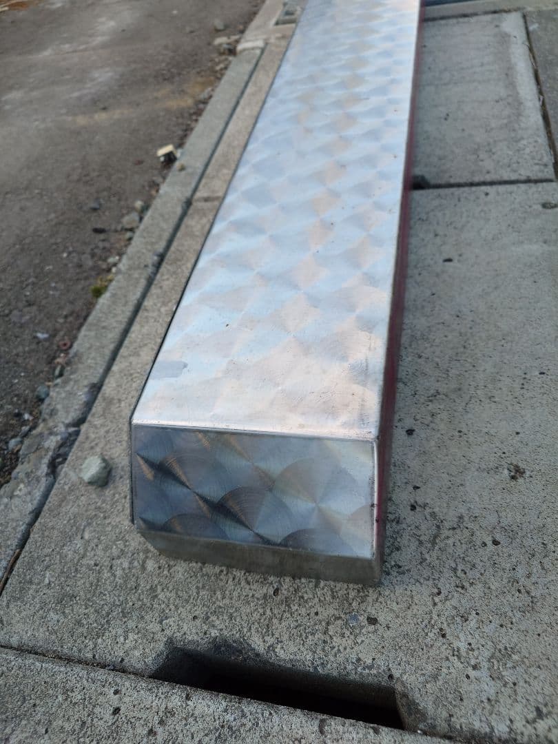 ウロコリアバンパー　リアバンパー　デコトラ　当時物　2トン　4トン　中型　ウロコ