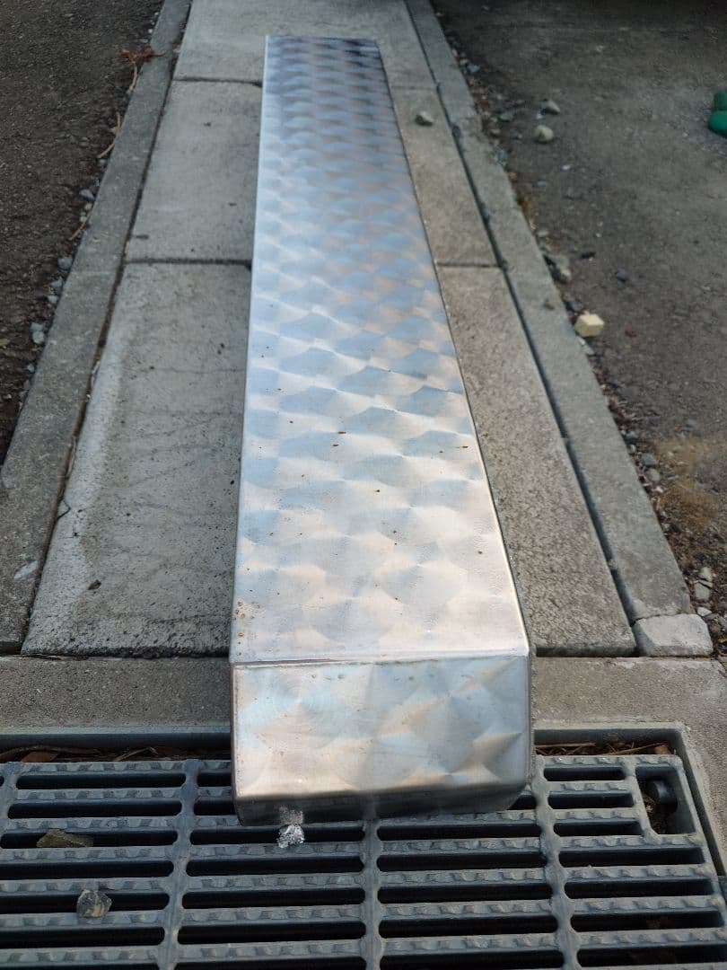 ウロコリアバンパー　リアバンパー　デコトラ　当時物　2トン　4トン　中型　ウロコ