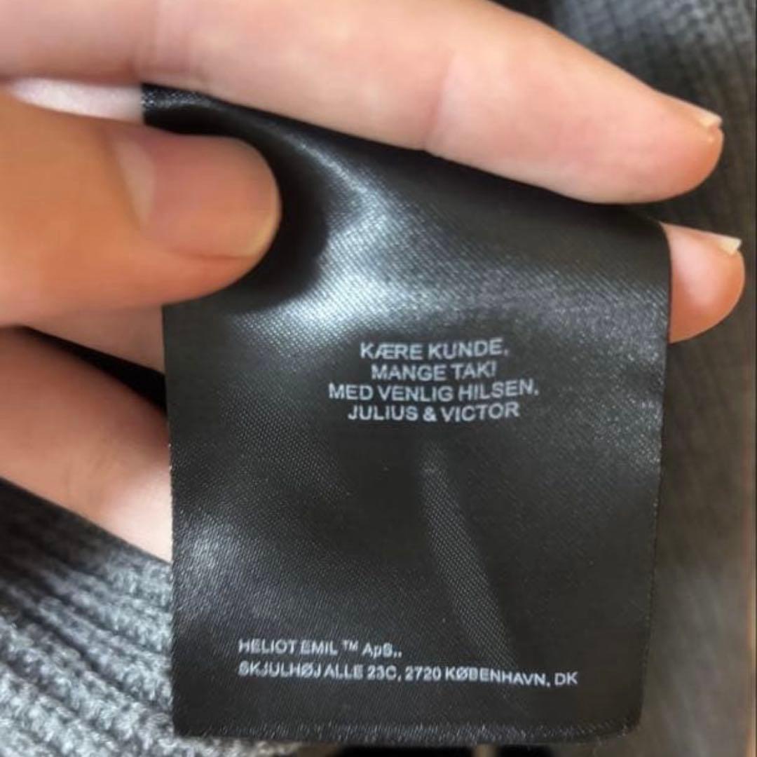 21SS Heliot Emil ニット