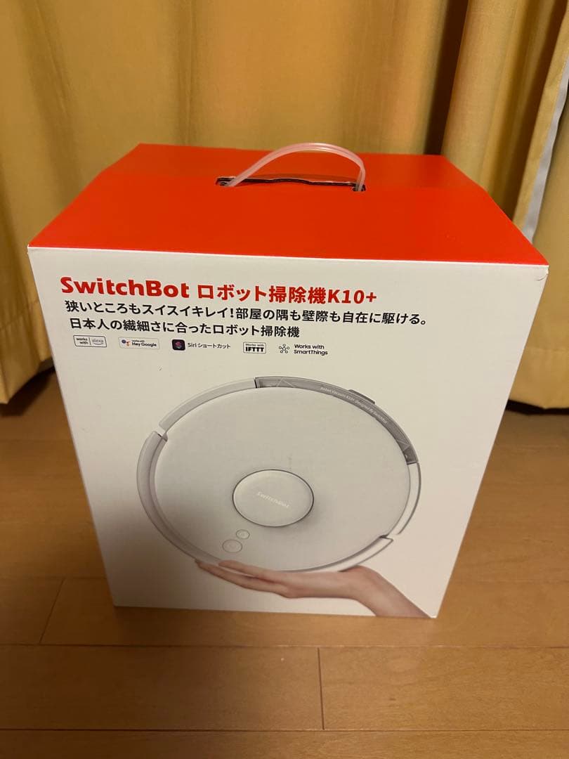 【未開封】SwitchBot ロボット掃除機 K10+ 自動ゴミ収集付