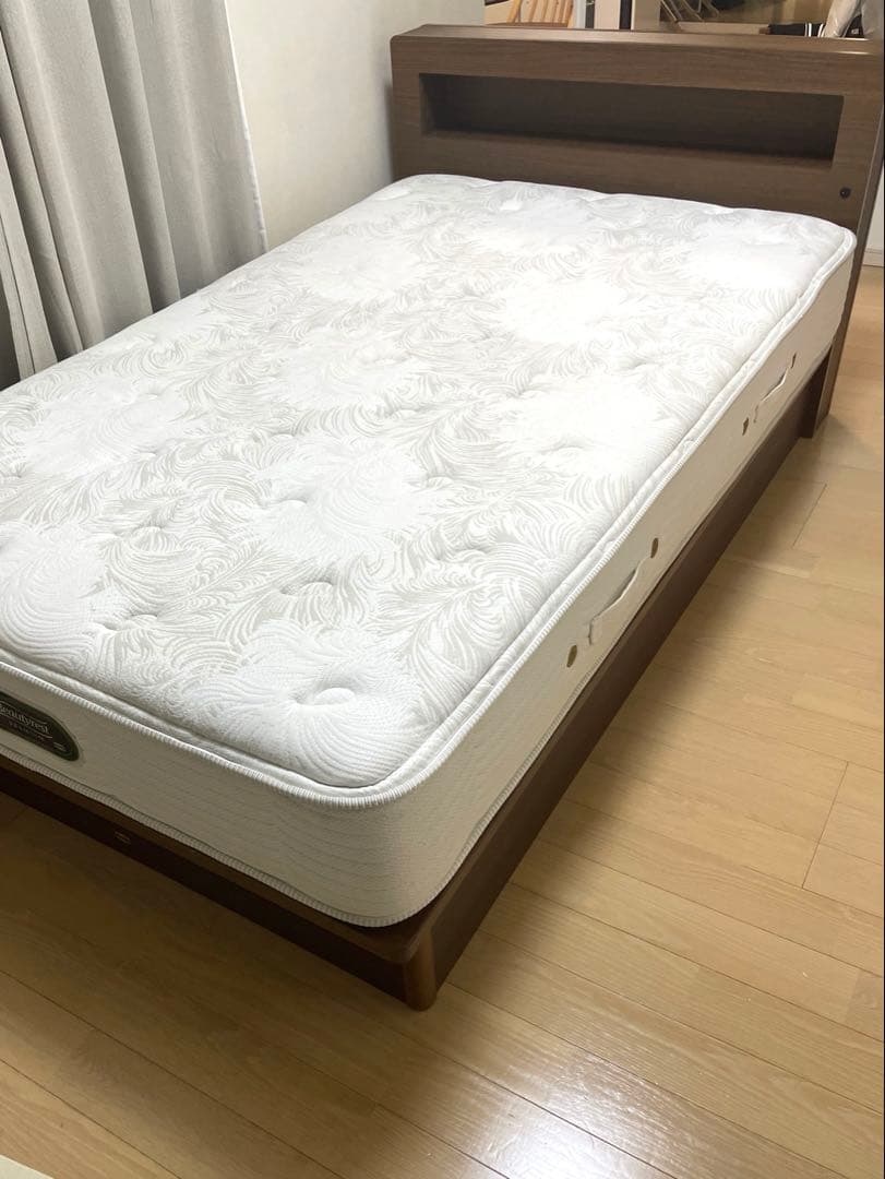 まー　シモンズ　エグゼクティブニューフィット　セミダブル　フレームセット