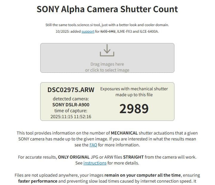 SONY α900 デジタル一眼レフカメラ 本体 ■ショット数2989枚