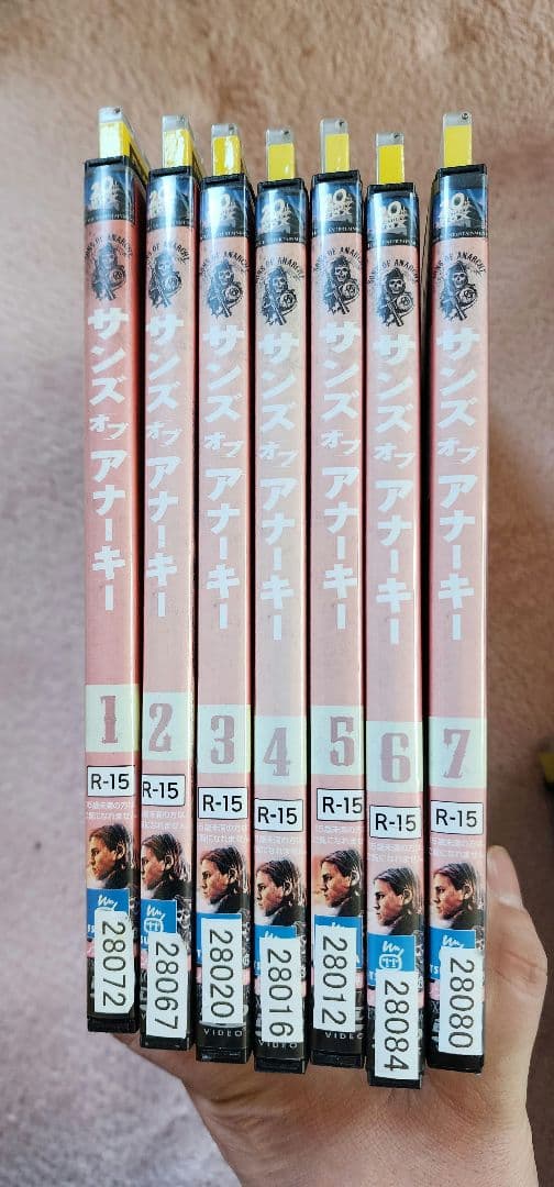 サンズオブアナーキー　DVD全巻セット