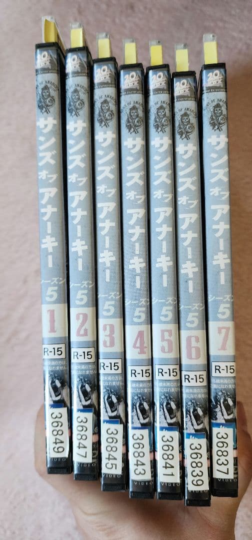 サンズオブアナーキー　DVD全巻セット