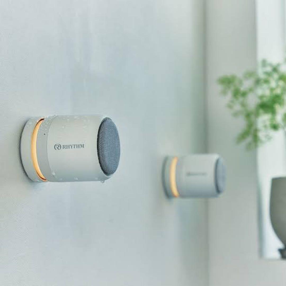 【新品未開封】RHYTHM MAGSPEAKER DUO ホワイト防水スピーカー