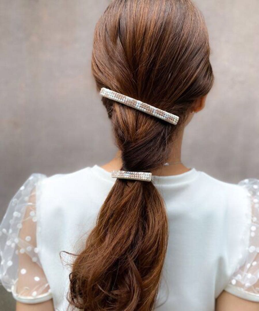 新品 2点セットaccaアッカ ブリジットバレッタヘアアクセサリークリップ