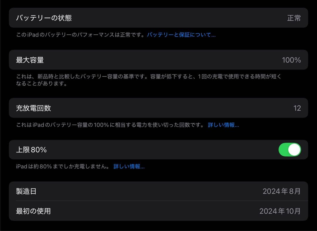 iPad mini 7 (A17 Pro) Cellularモデル 128GB