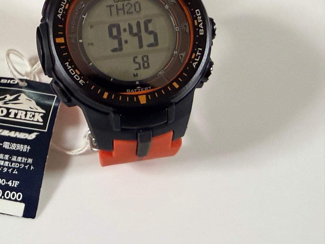 ★未使用・登山★お洒落　カシオ　プロトレック PRW-3000-4JFサーフィン