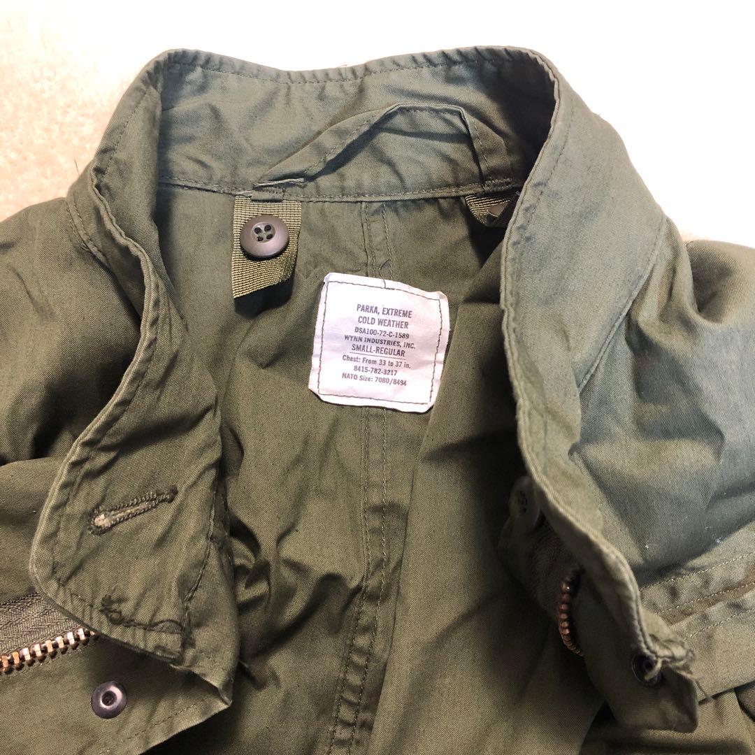 【M-65】パーカー1972年製、パーカーライナー1977年製、モッズコート