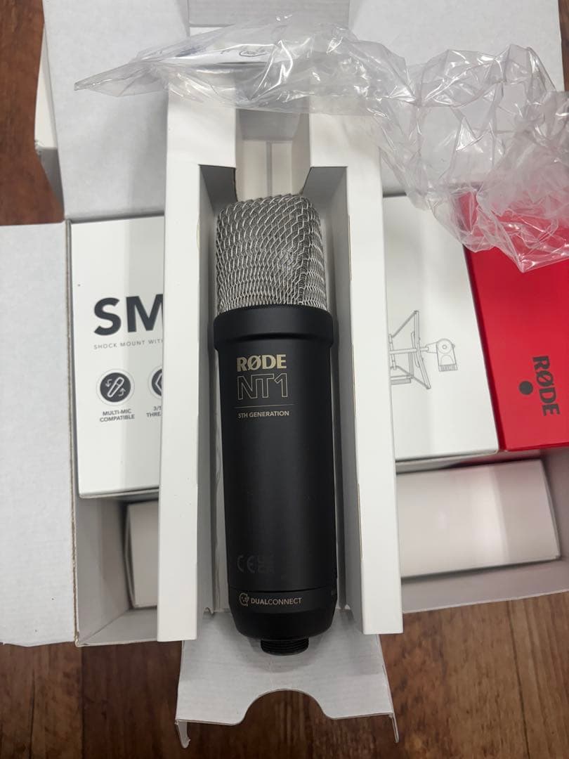 RODE NT1 5th Generation Blackケーブル類なし