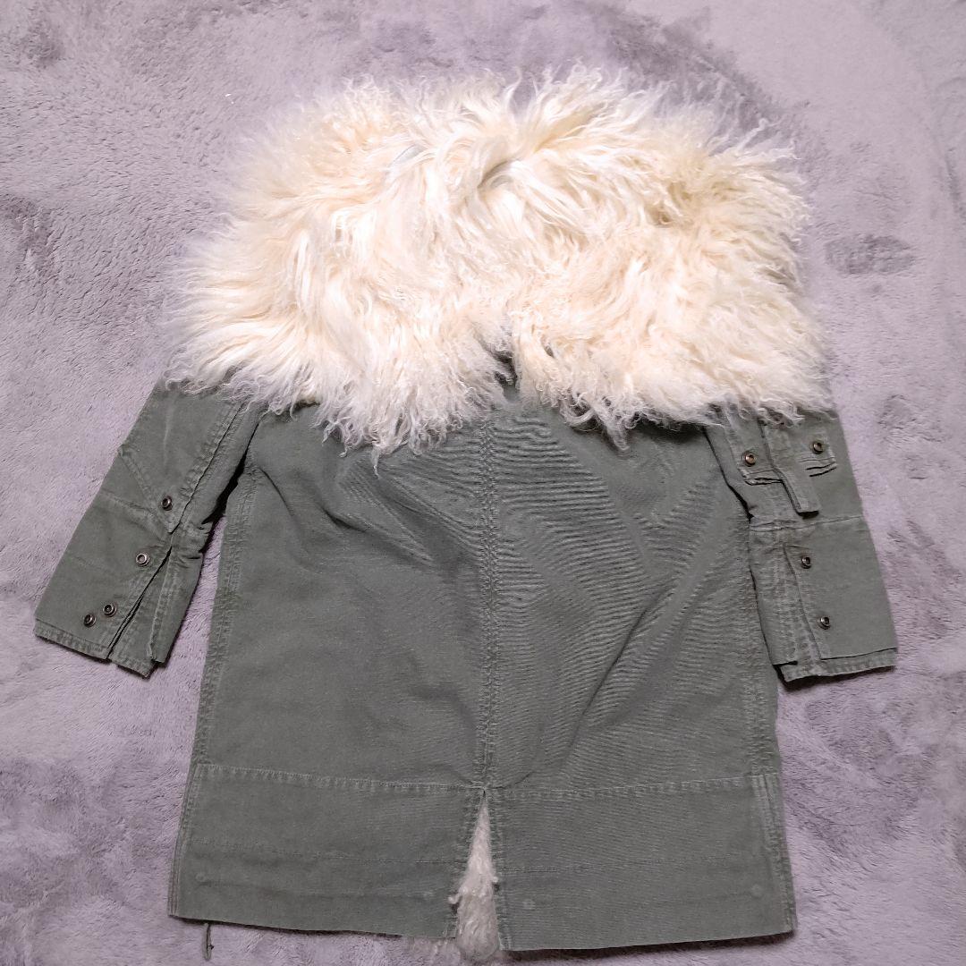 ERMANNO SCERVINO モッズコート ファー ミリタリー Y2K