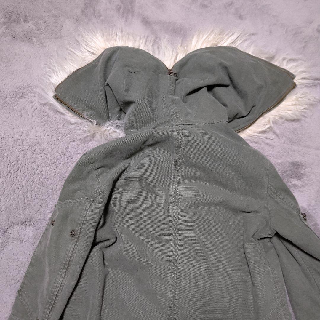 ERMANNO SCERVINO モッズコート ファー ミリタリー Y2K