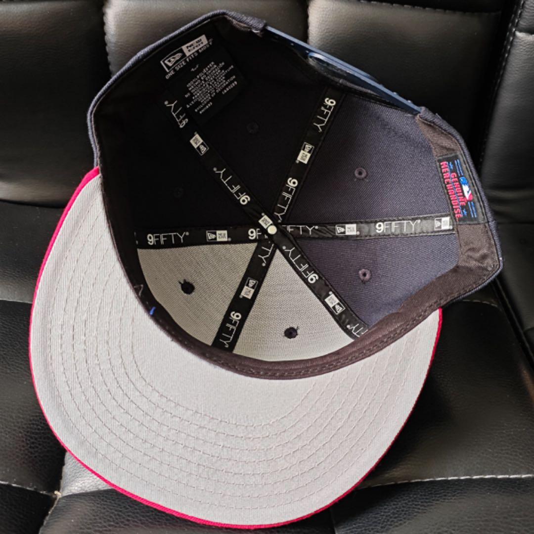 MLB クリーブランド インディアンス 野球帽子 ニューエラ キャップM289