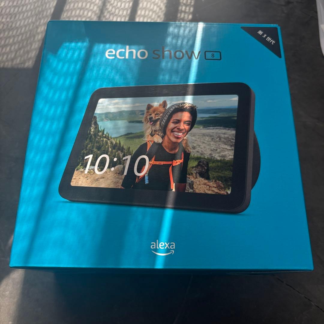 Echo Show 8 (エコーショー8) 第3世代　チャコール