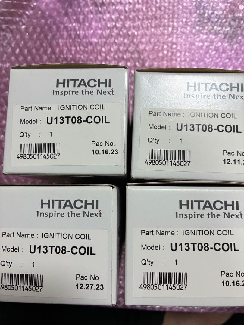 日立 イグニッションコイル U13T08-COIL 4個セット