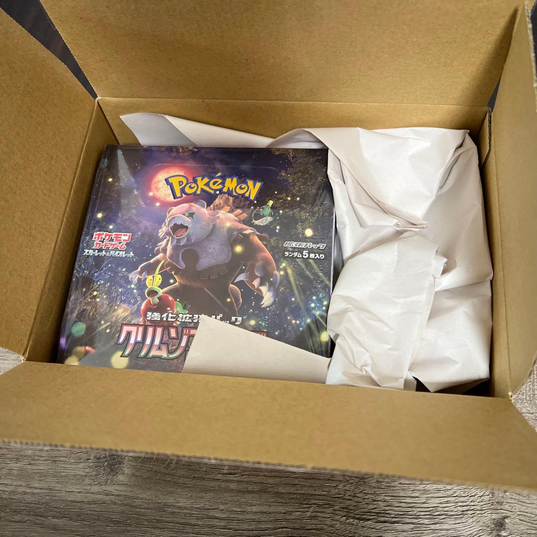 ポケモンカードゲーム クリムゾンヘイズ　新品未開封　シュリンク付