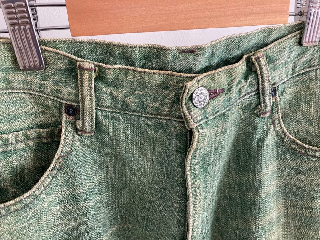 N.HOOLYWOOD グリーンデニム