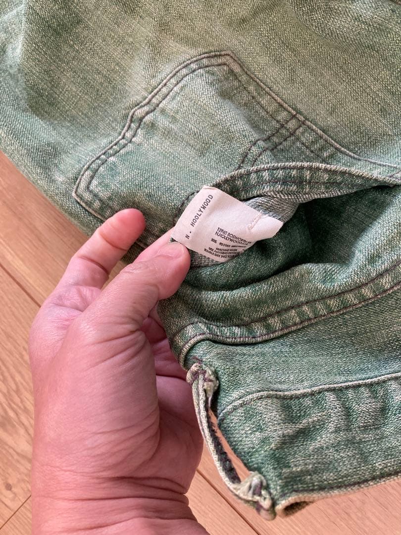 N.HOOLYWOOD グリーンデニム