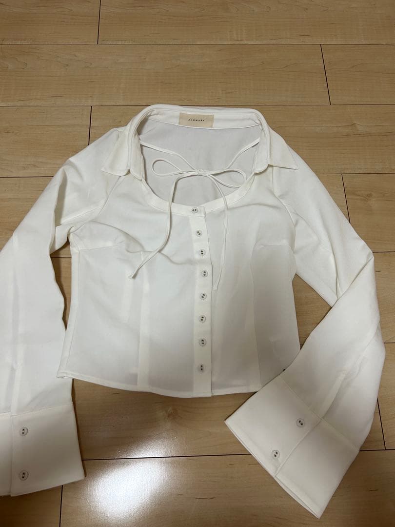 ANDMARY チェック柄 ミニワンピース