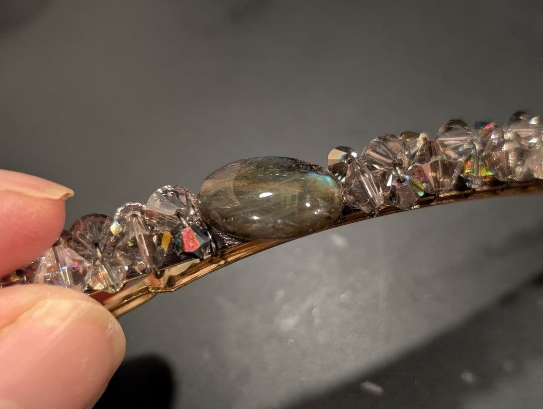 show get'sさまリクエスト　コレットマルーフ　バレッタ＆紫ポニー